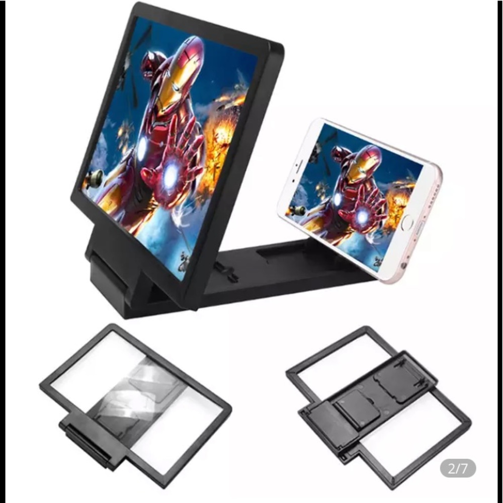 MOBILE PHONE VIDEO AMPLIFIER/ ENLARGED SCREEN MAGNIFIER/ YOUR PORTABLE CINEMA